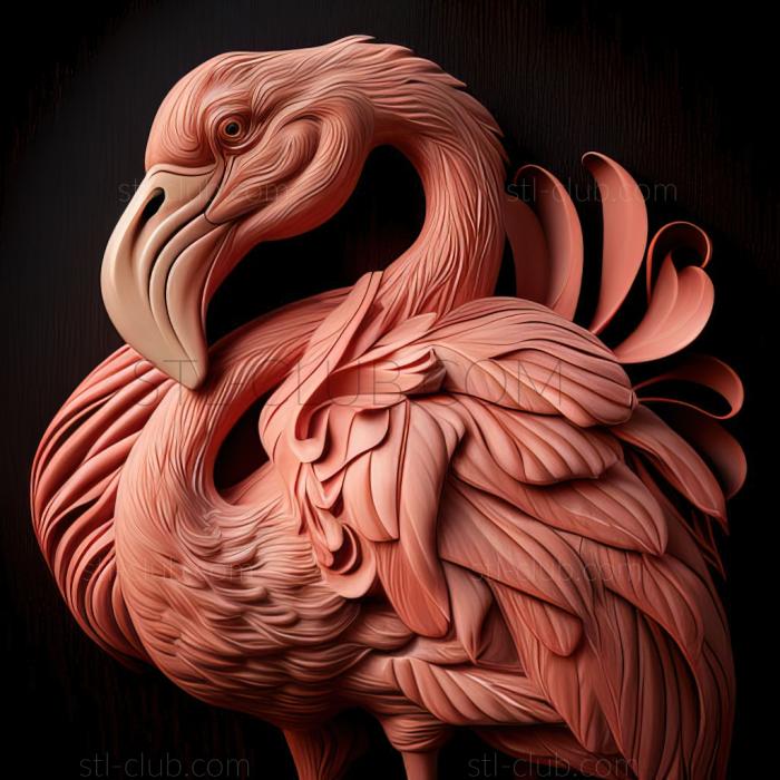 3D model st flamingo (STL)